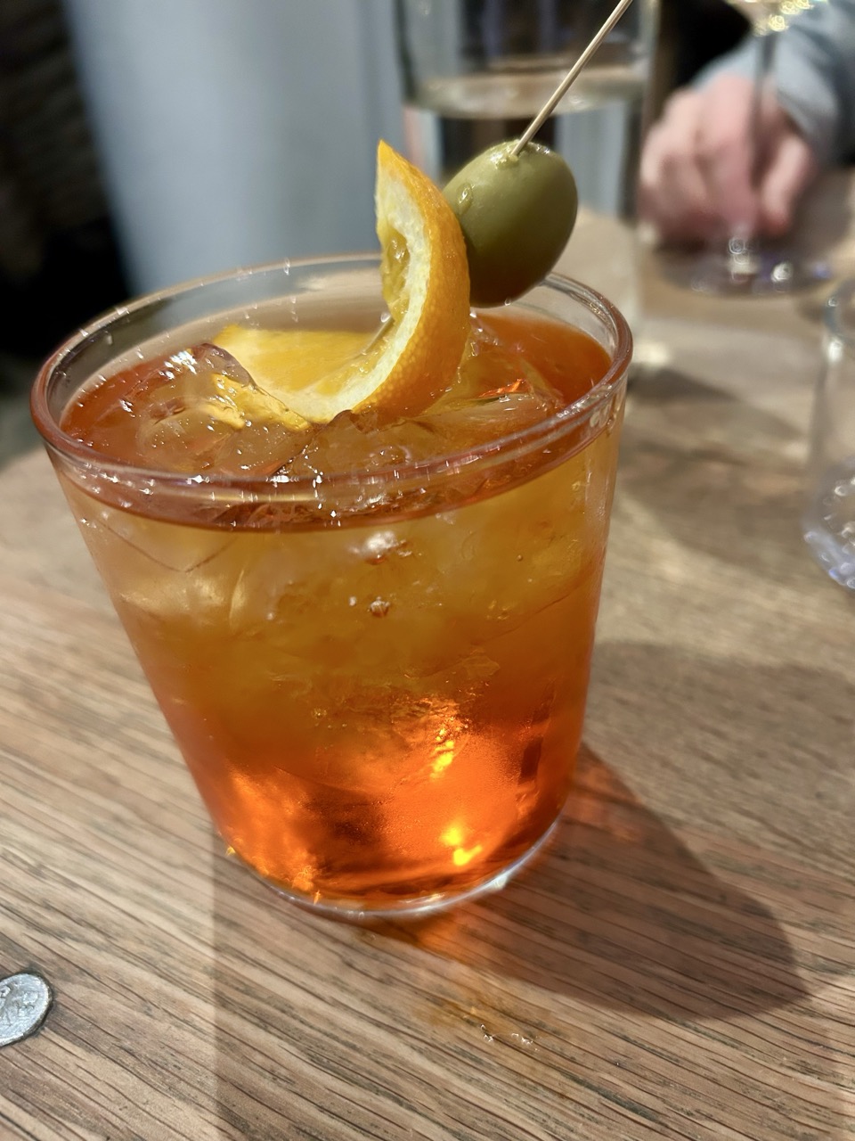 Aperol Spritz at Pizza Flora